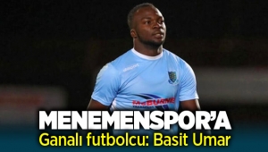 Menemenspor'a Ganalı futbolcu : Basit Umar