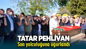Milli güreşçi 'Tatar Pehlivan' Lütfü Siyamük, son yolculuğuna uğurlandı