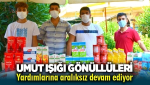 Umut Işığı Gönüllüleri Yardımlarına devam ediyor