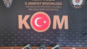 6 ruhsatsız silah ele geçirildi
