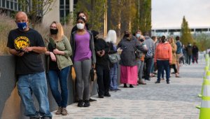 ABD'de başkanlık seçimlerine 8 gün kala 60 milyondan fazla kişi oy kullandı