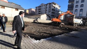 Ağrı Belediyesi mahalle konağı çalışmalarına başladı