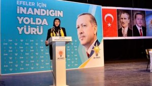 AK Parti Efeler İlçe Kadın Kolları Başkanı Ege, güven tazeledi