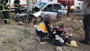 Aksaray'daki sıkışmalı kazada ekipler zamanla yarıştı