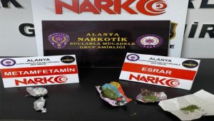 Alanya'da uyuşturucu operasyonu