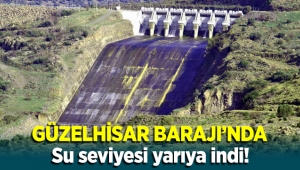 Aliağa Güzelhisar Barajı’nda Su Seviyesi Yarıya İndi