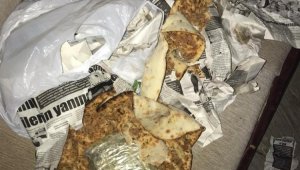 Antalya'da yolcu otobüsünde lahmacun arası uyuşturucu
