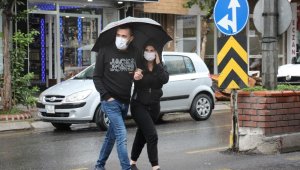 Aydın'da beklenen yağış başladı