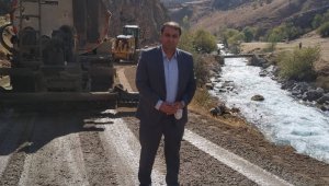 Bahçesaray'daki Subaşı bölgesinin yolu asfaltlandı