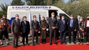 Bakan Ersoy, Kalecik Kütüphane ve Kültür Merkezi'nin açılışını gerçekleştirdi