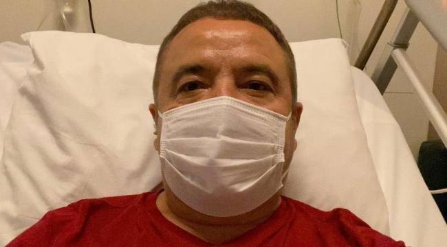 Başkan Böcek 58'inci yaş gününe yoğun bakımda girdi