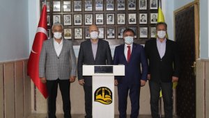 Başkan Çimen'den Bayburt Belediye Başkanı Pekmezci'ye ziyaret