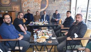 Başkan Geylani gazetecilerle bir araya geldi