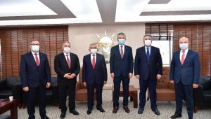 Başkanlardan Çopuroğlu'na 'Hayırlı Olsun' ziyareti