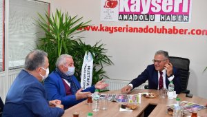 Başkanlardan gazetelere 'Hayırlı Olsun' ziyareti