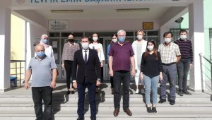 Biga'da bir okula 'okulum temiz' belgesi verildi