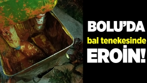 Bolu'da bal tenekelerinde eroin saklayan 2 kişi adliyeye sevk edildi
