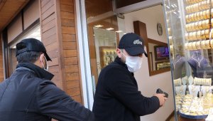Bolu'da nefes kesen kuyumcu soygunu tatbikatı