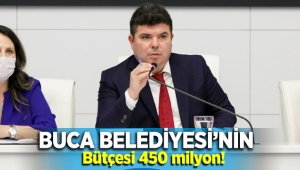 BUCA BELEDİYESİ BÜTÇESİ 450 MİLYON LİRA