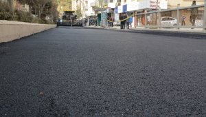 Bulvar Caddesi sıcak asfaltla kaplandı