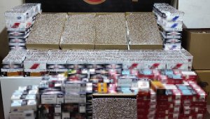 Bursa'da kaçak sigara imalathanesine baskın