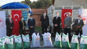 Çiftçilere 75 ton Macar Fiği tohumu dağıtıldı