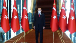 Cumhurbaşkanı Erdoğan, tebrikleri kabul etti