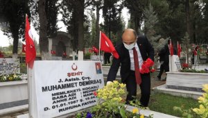 Cumhuriyet Bayramı'nda şehitler unutulmadı