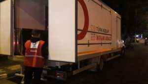 Denizli'den deprem bölgesine aşevi aracı gönderildi