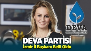 DEVA Partisi'nin yeni İzmir il başkanı Seda Kaya Ösen oldu