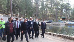 Dipsizgöl Tabiat Parkında çalışmalar devam ediyor