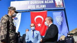 Emniyetin atış poligonu açıldı