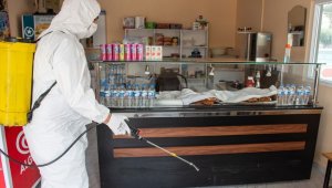 Erenler'de okul kantinlerinde dezenfekte ve denetim çalışmaları sürüyor
