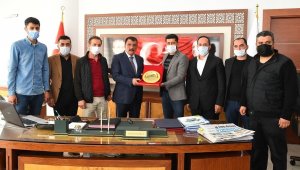Esnaflarından Başkan Gürkan'a teşekkür ziyareti