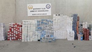 Gaziantep'te 12 bin 960 paket kaçak sigara ele geçirildi