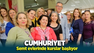 Gaziemir Cumhuriyet Semt Evleri’nde kurslar başlıyor