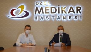 Gençlik ve Spor İl Müdürlüğü ile MEDİKAR Hastanesi arasında protokol imzalandı
