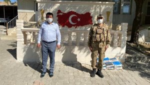 Gercüş Kaymakamı Şekerci, jandarma karakolunda incelemelerde bulundu