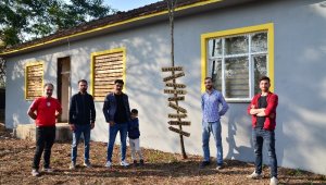 Harabe haldeki köy okuluna can verdiler