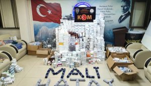 Hatay'da barkodları kesilmiş ilaç ele geçirildi