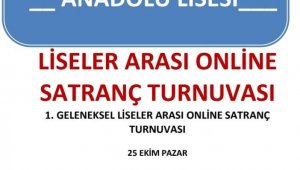 Hisarcık'ta Liseler Arası Online Satranç Turnuvası