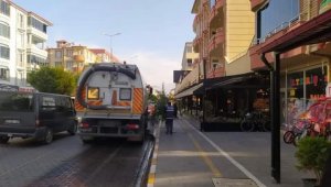 Iğdır şehir genelinde temizlik ve hijyen çalışması