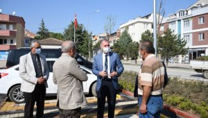 İnegöl'de atıl alan modern otoparka dönüştü