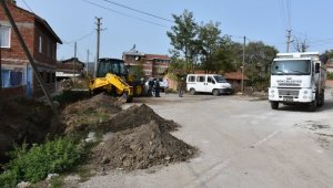 İnönü'de mahalle sakinlerinin taleplerine Başkan Bozkurt'tan hızlı çözüm