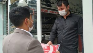 İskilip MYO'dan 97 Türk bayrağı