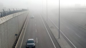 İstanbul-Çanakkale yolunda yoğun sis
