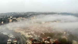 İstanbullular güne sisle uyandı