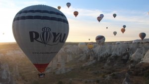 Kapadokya'da balon turları iptal edildi