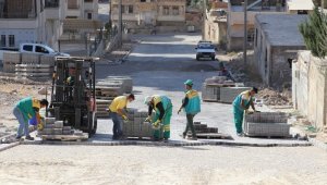 Karaköprü'de yeni yollar hizmete sunuluyor