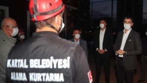 Kartal Belediyesinden İzmir'e yardım